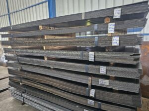 โรงงานจำหน่ายเหล็กแผ่นเกรดB หัวท้ายเทา/ดำ