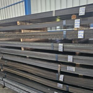 โรงงานจำหน่ายเหล็กแผ่นเกรดB หัวท้ายเทา/ดำ